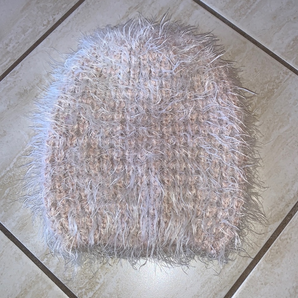 Blush Pink Winter Hat